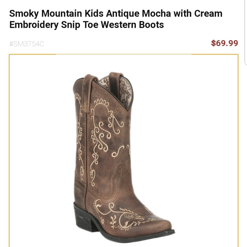 Cowgirl boots bought from Cavenders